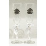 VALENTI - Ezüstözött dekor pohár