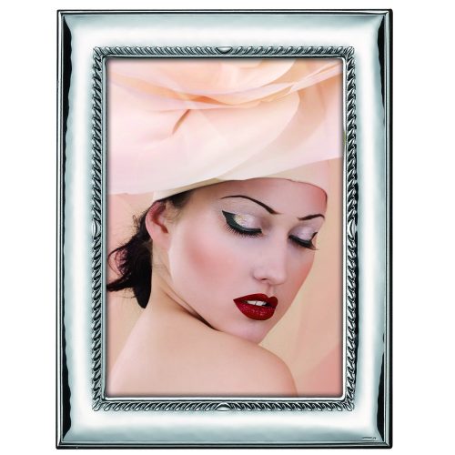 VALENTI - Ezüstözött képkeret 9 x 13 cm