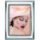 VALENTI - Ezüstözött képkeret 9 x 13 cm