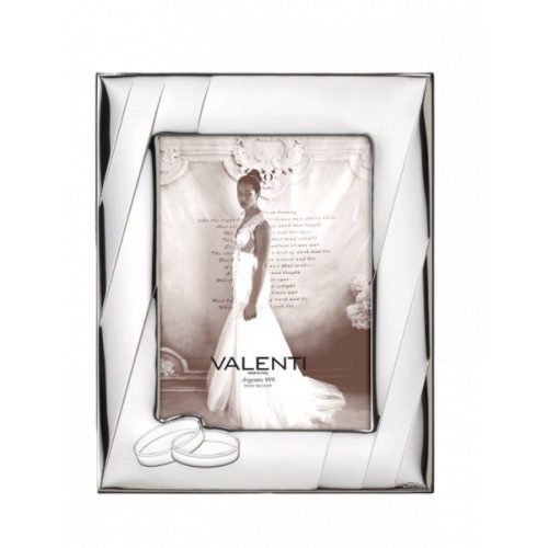 VALENTI - Ezüstözött képkeret 13 x 18 cm