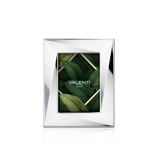 VALENTI-Ezüstözött képkeret 10X15 cm