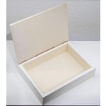 Ezüstözött ékszerdoboz: 4.5 x 13.5 x 18.5 cm