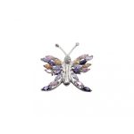 MILANO - Ezüst bross