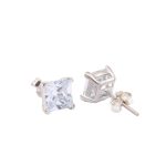 Milano - Ezüst fülbevaló