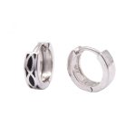 Milano - Ezüst fülbevaló