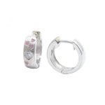 Milano - Ezüst fülbevaló