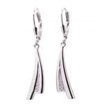 Milano - Ezüst fülbevaló