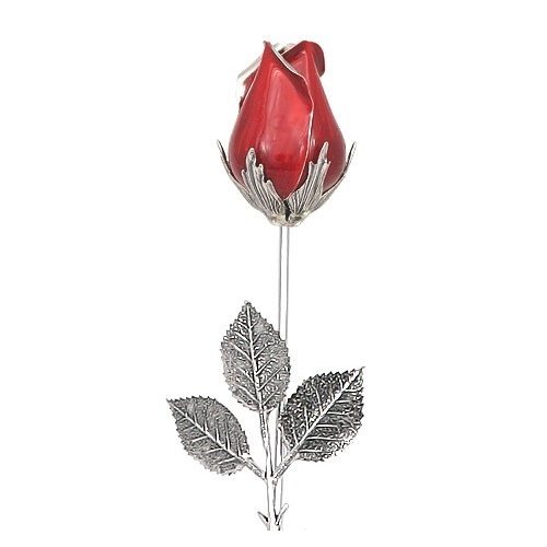 Ezüst rózsa - 47 cm