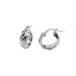 Milano - Ezüst fülbevaló