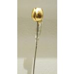 Ezüst - Tulipán -aranyozott  23cm