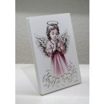 Kézzel festett angyalka kép