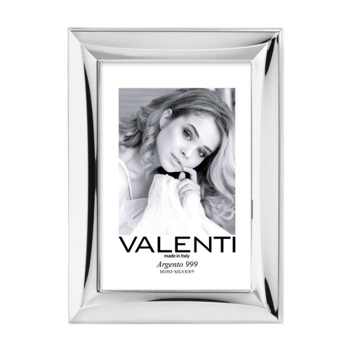 VALENTI - Ezüstözött képkeret 13 x 18 cm