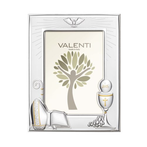 VALENTI - Ezüstözött képkeret 13 x 18 cm