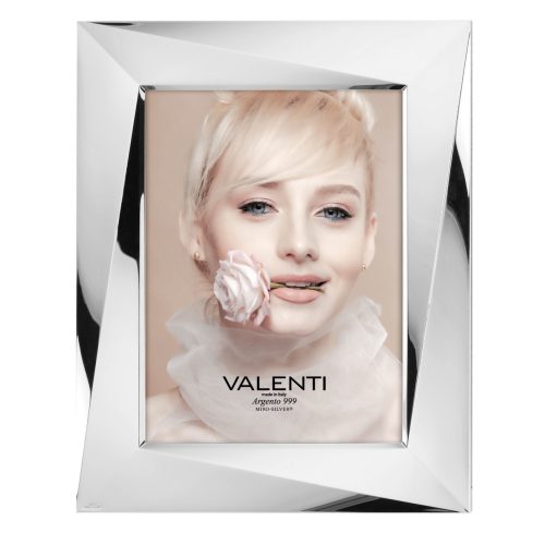 VALENTI - Ezüstözött képkeret 18 x 24 cm