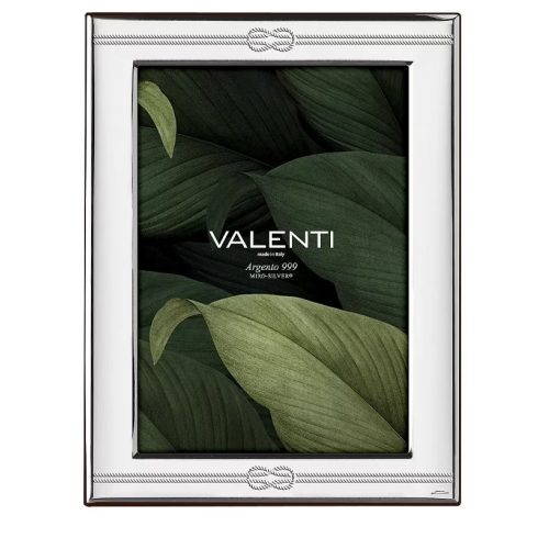 VALENTI - Ezüstözött képkeret 9 x 13 cm