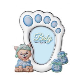 Valenti- ezüstözött gyermek képkeret 10x14 cm