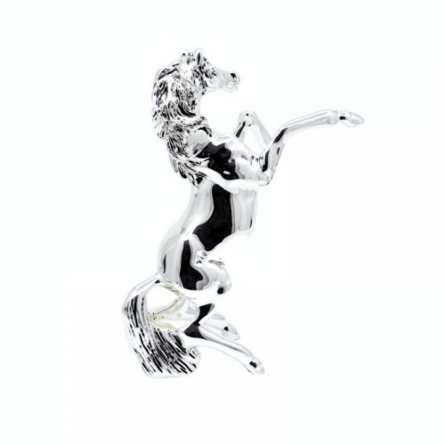 Valenti ezüstözött dekor - ló 